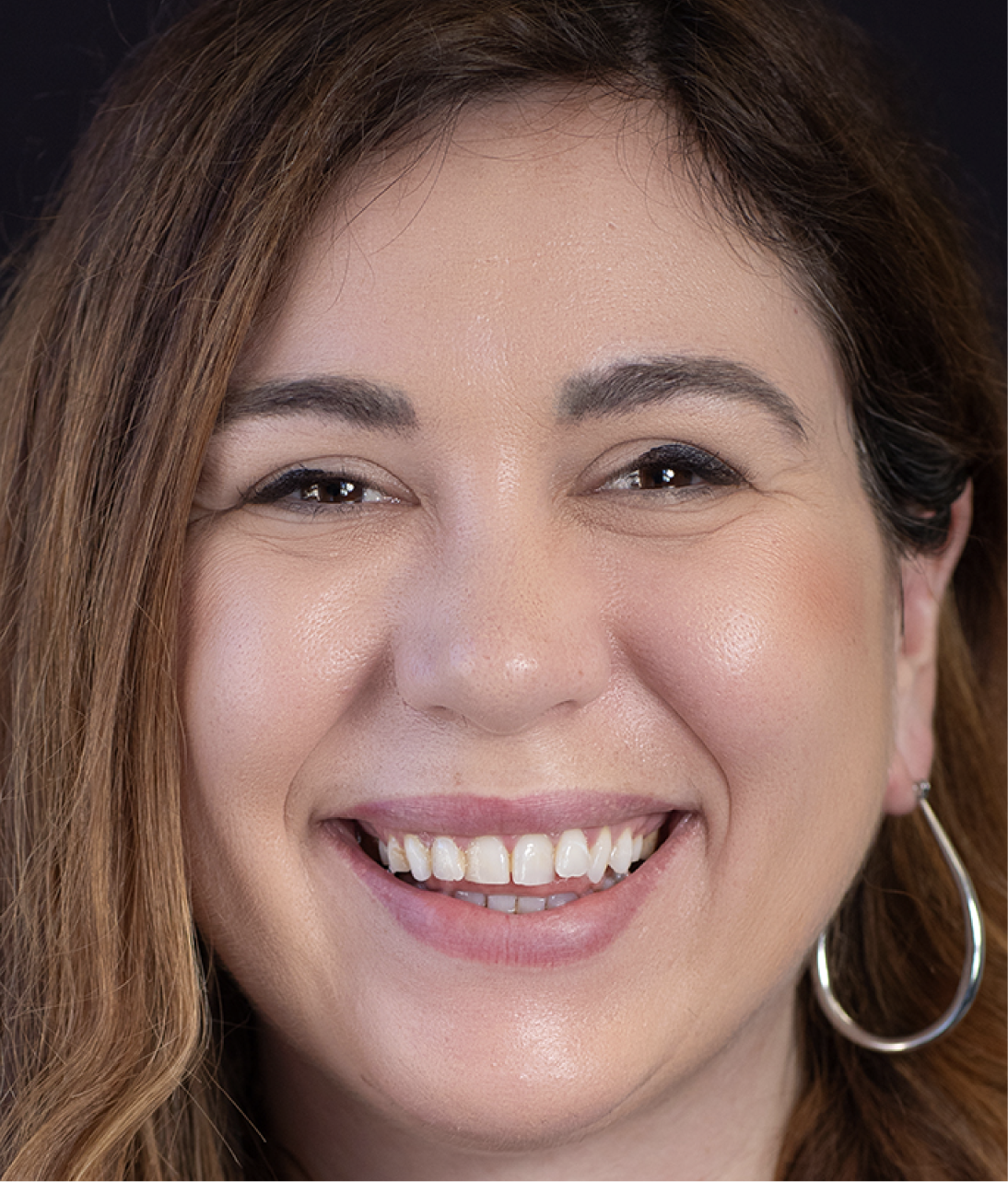 Close-up of woman smiling