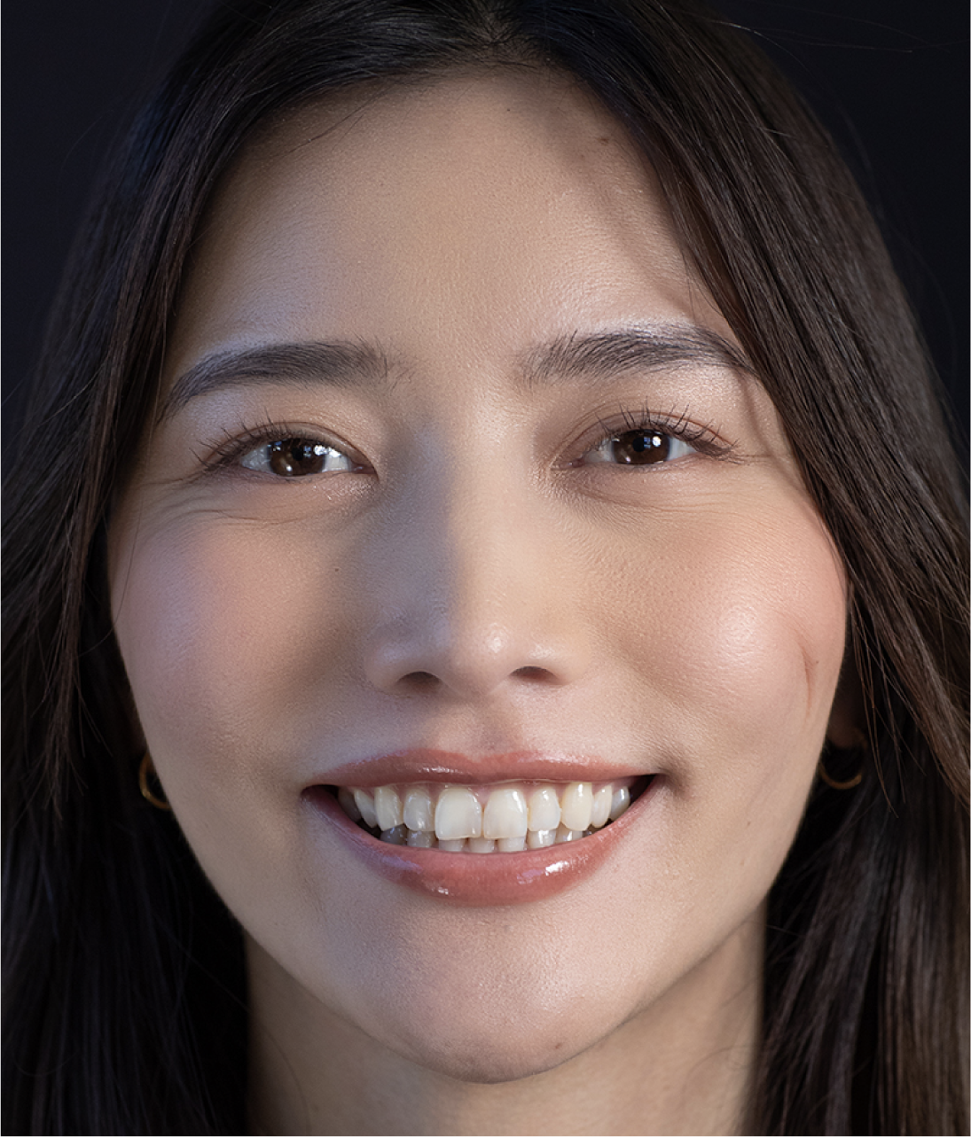 Close-up of woman smiling