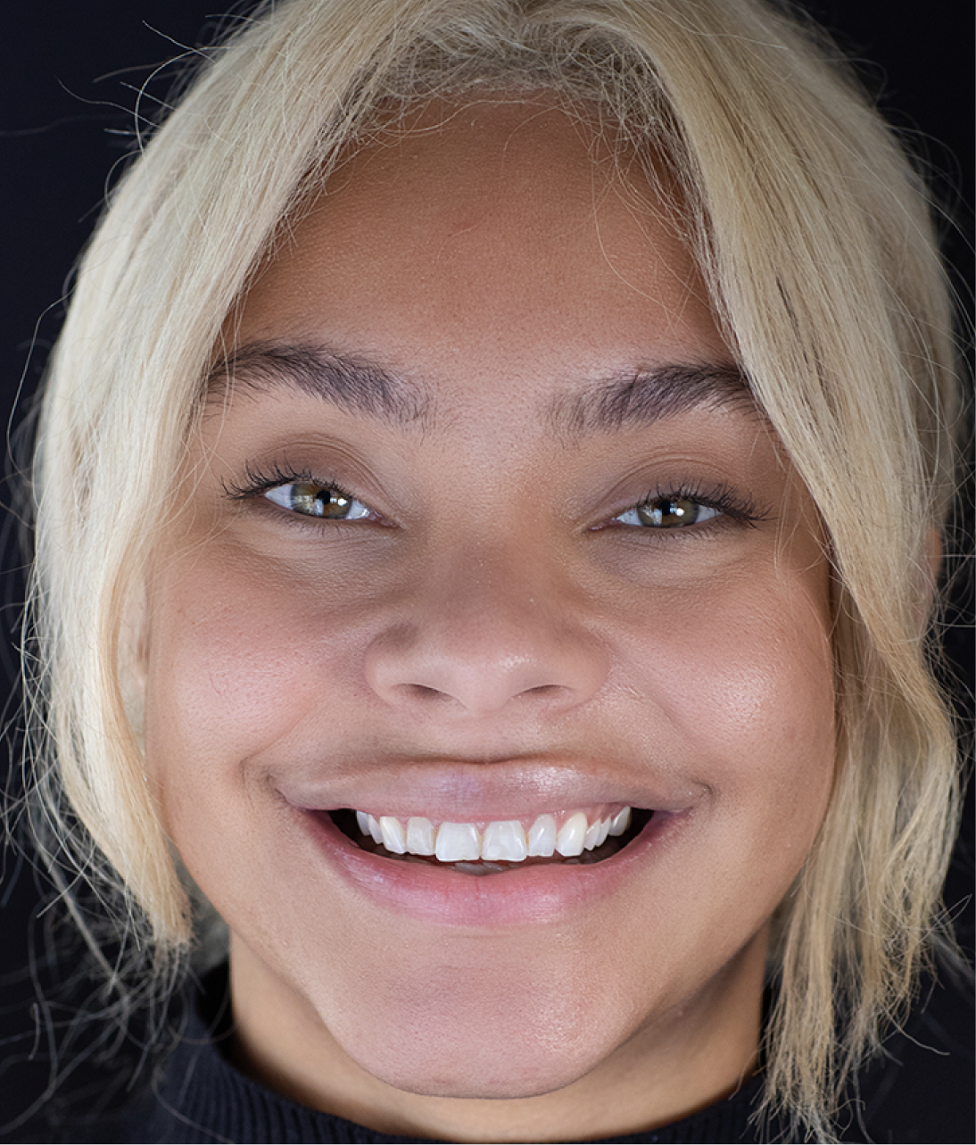 Close-up of woman smiling